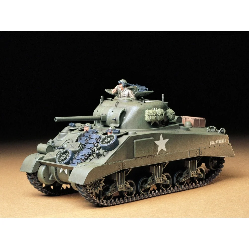 Tamiya 35190 1/35 U.S. Medium Tank M4 Sherman Early Production - Image 2