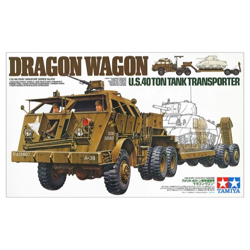 Tamiya 35230 1/35 US 40 Ton Tank Transporter
