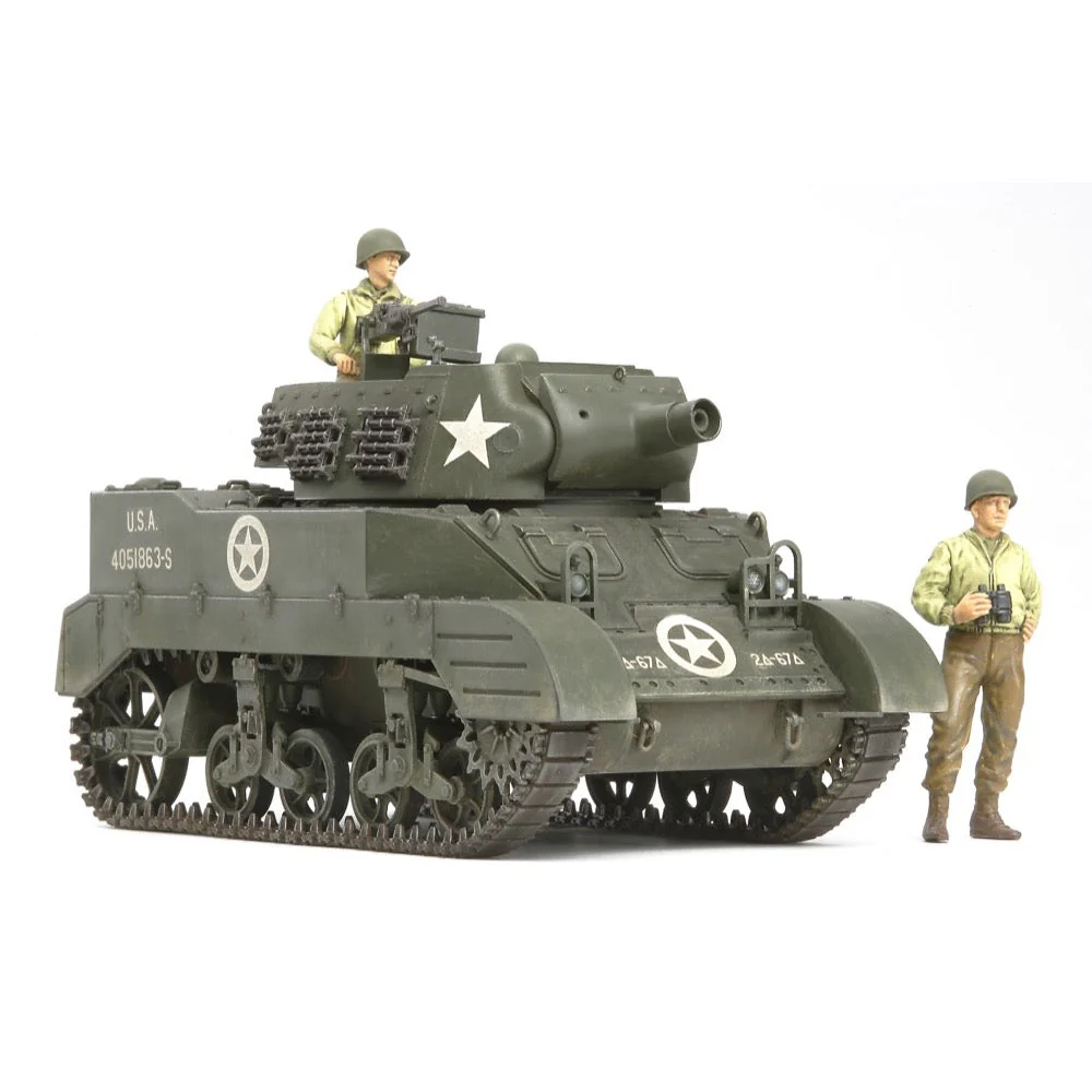Tamiya 35312 1/35 US Howitzer Motor Carriage M8 Awaiting Orders - Image 2