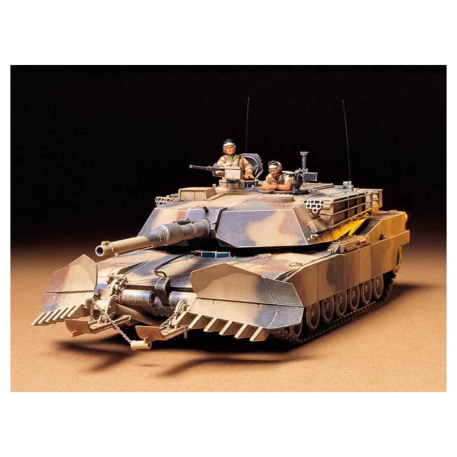 Tamiya 35158 1/35 US M1A1 Abrams With Mine Plow - Image 3
