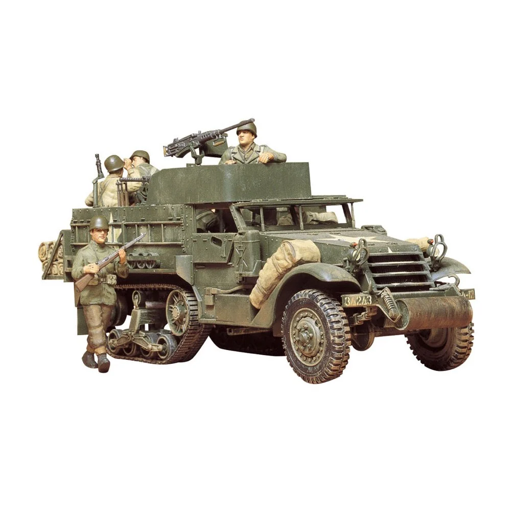 Tamiya 35070 1/35 US Armored Personnel Carrier M3A2 Half-Track - Image 2