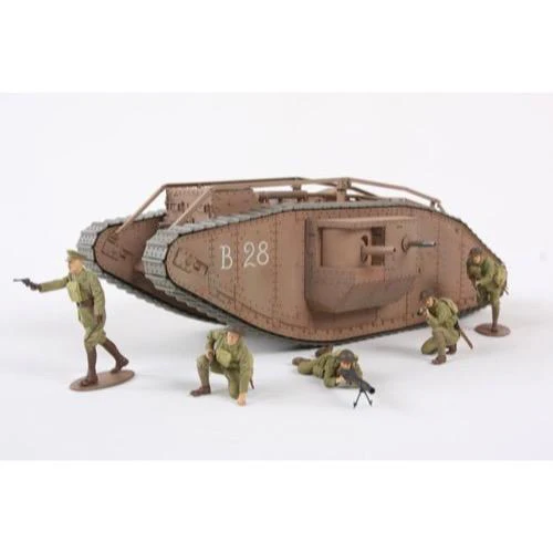 Tamiya 30057 1/35 WWI British Tank Mk.IV Male With Single Motor - Image 25
