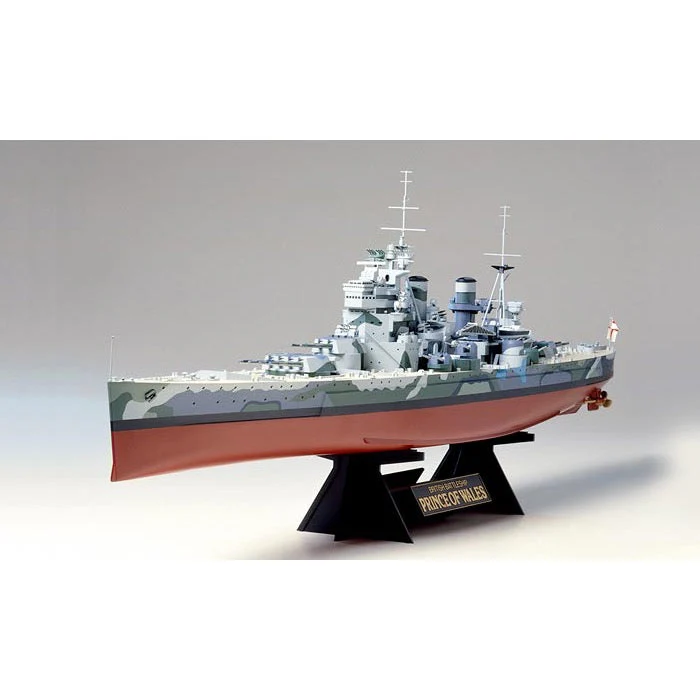 Tamiya 78011 1/350 British HMS Prince of Wales Battleship - Image 2