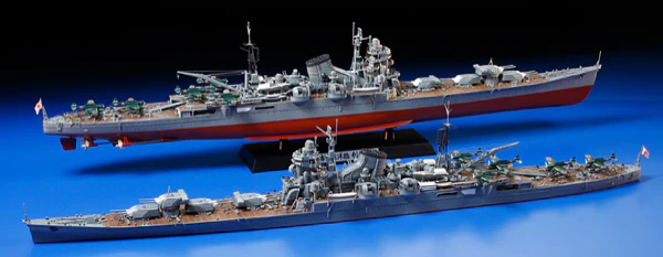 Tamiya 78024 1/350 Japanese Heavy Cruiser Tone - Image 2
