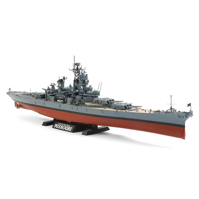 Tamiya 78029 1/350 US Battleship BB-63 Missouri Circa 1991 - Image 2