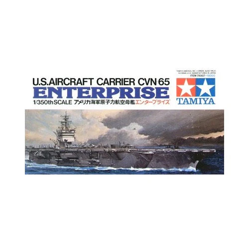 Tamiya 78007 1/350 US Enterprise CVN-65 Aircraft Carrier - Image 4