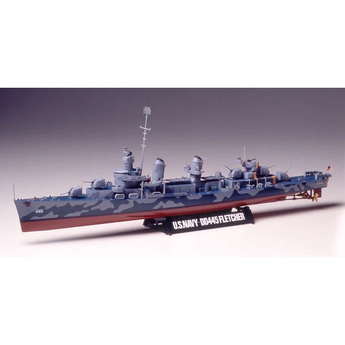 Tamiya 78012 1/350 US Navy DD445 Fletcher Destroyer - Image 4