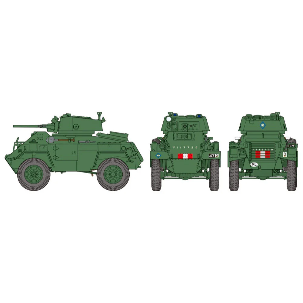 Tamiya 32587 1/48 British 7ton Armored Car MkIV - Image 6