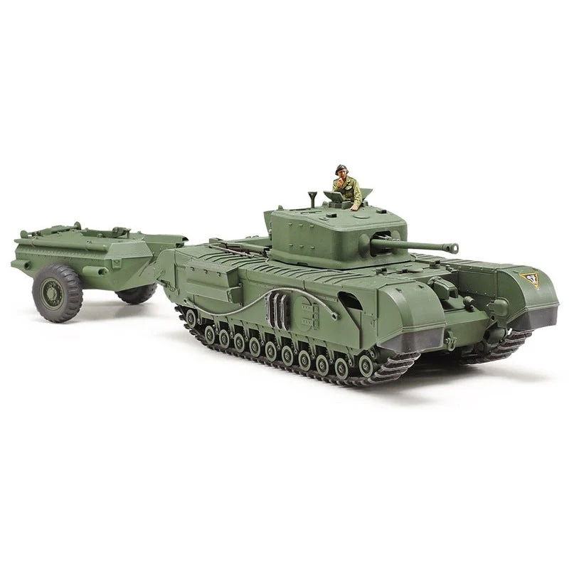 Tamiya 32594 1/48 Churchill Mk.VII Crocodile Tank - Image 2