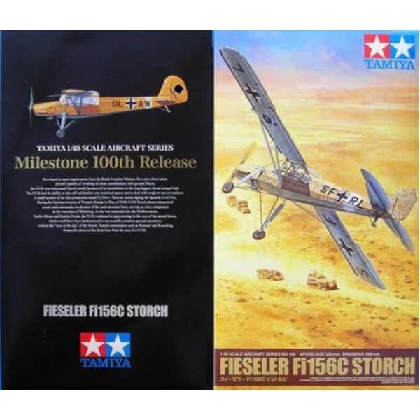 Tamiya 61100 1/48 Fieseler FI15C Storch - Image 2