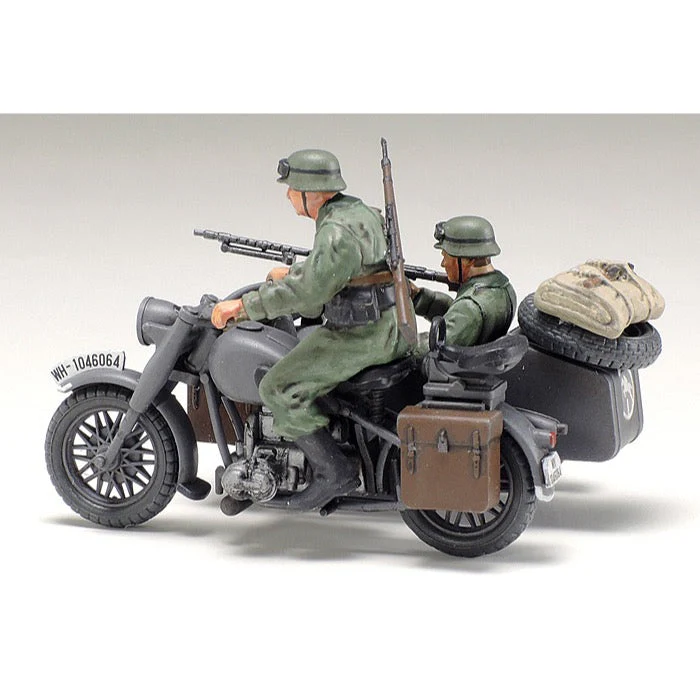 Tamiya 32578 1/48 German Motorcycle and Sidecar - Image 3