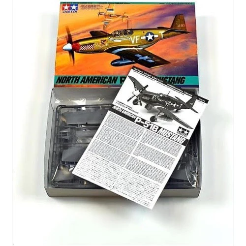 Tamiya 61042 1/48 North American P-51B Mustang - Image 4