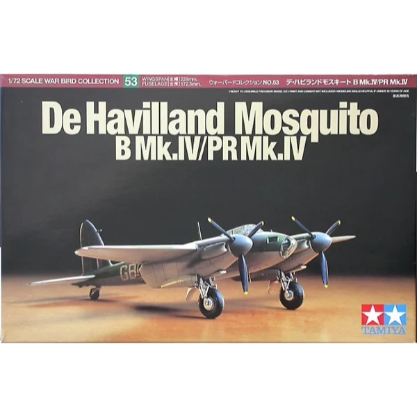 Tamiya 60753 1/72 DH Mosquito B Mk.4/ PB Mk.4
