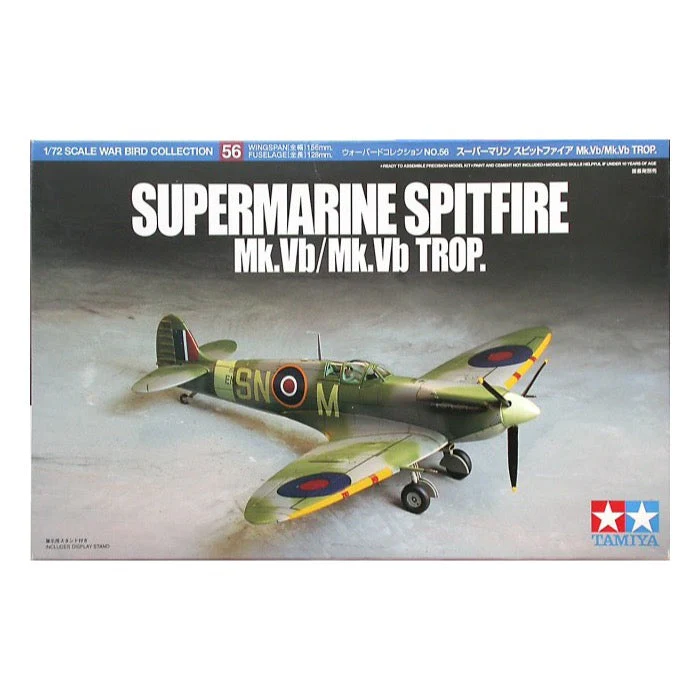 Tamiya 60756 1/72 MK5B Spitfire Trop