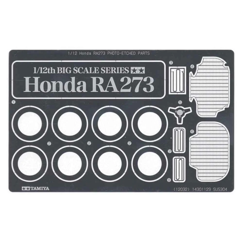 Tamiya 12032 1/12 Honda RA273 (with Etched Parts) - Image 16