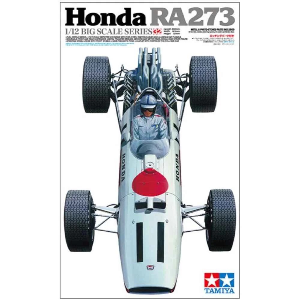Tamiya 12032 1/12 Honda RA273 (with Etched Parts) - Image 18