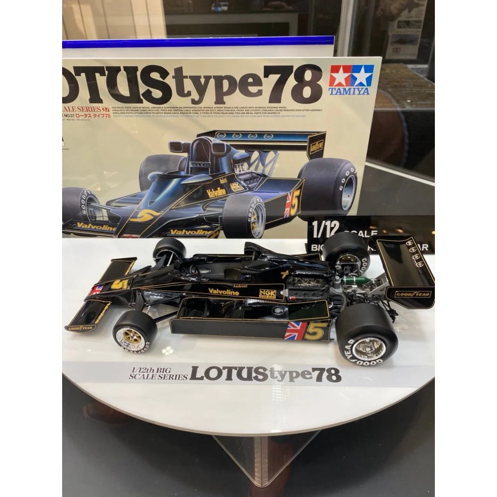 Tamiya 12037 1/12 Lotus Type 78 with Photo Etched Parts - Image 21
