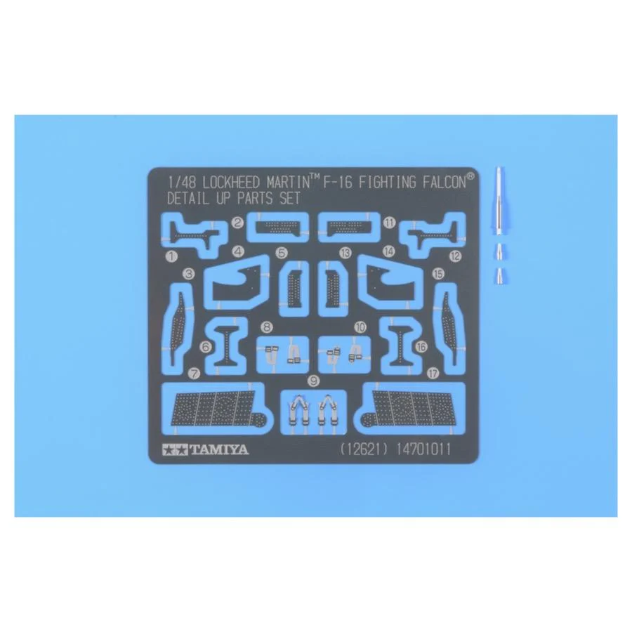Tamiya 12621 1/48 F-16 Detail Up Parts Set