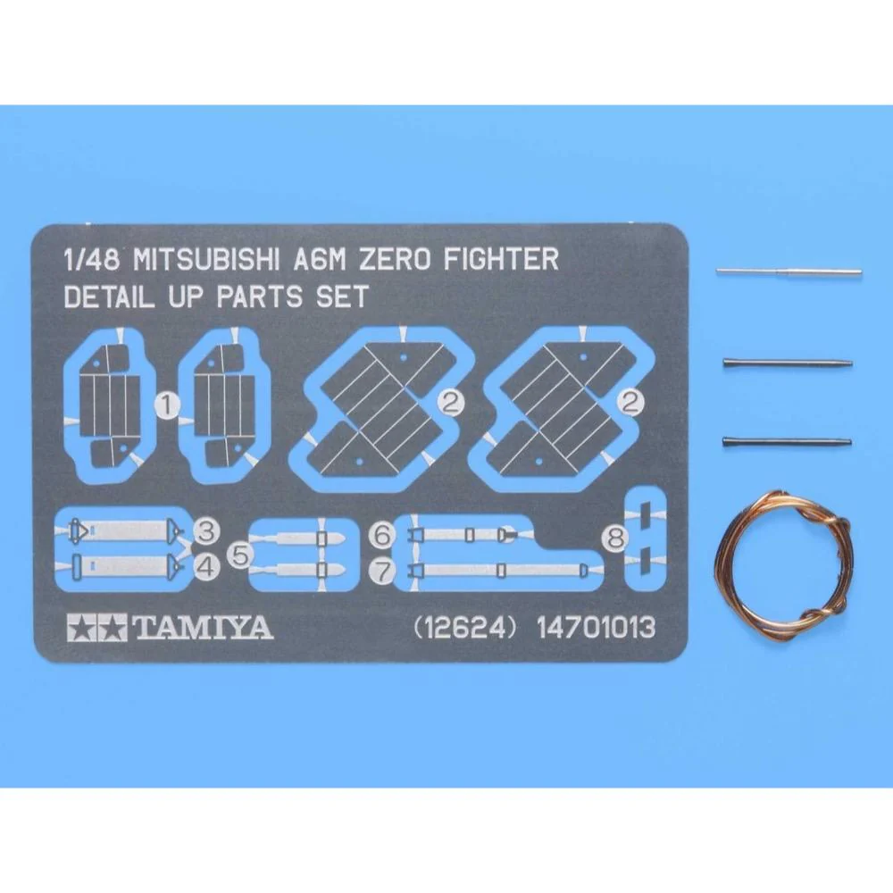 Tamiya 12624 A6M Zero Detail Up Parts Set