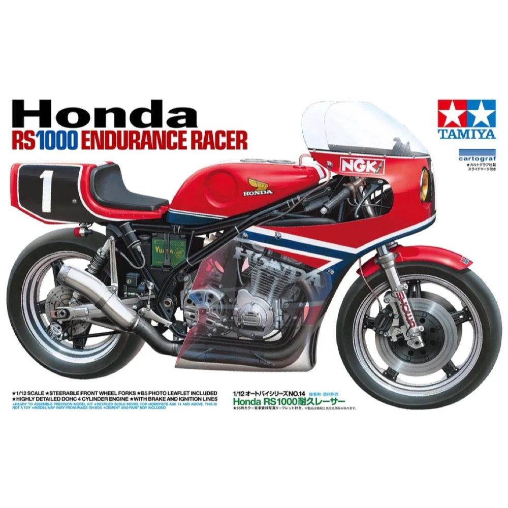Tamiya 14014 1/12 Honda RS1000 Endurance Racer