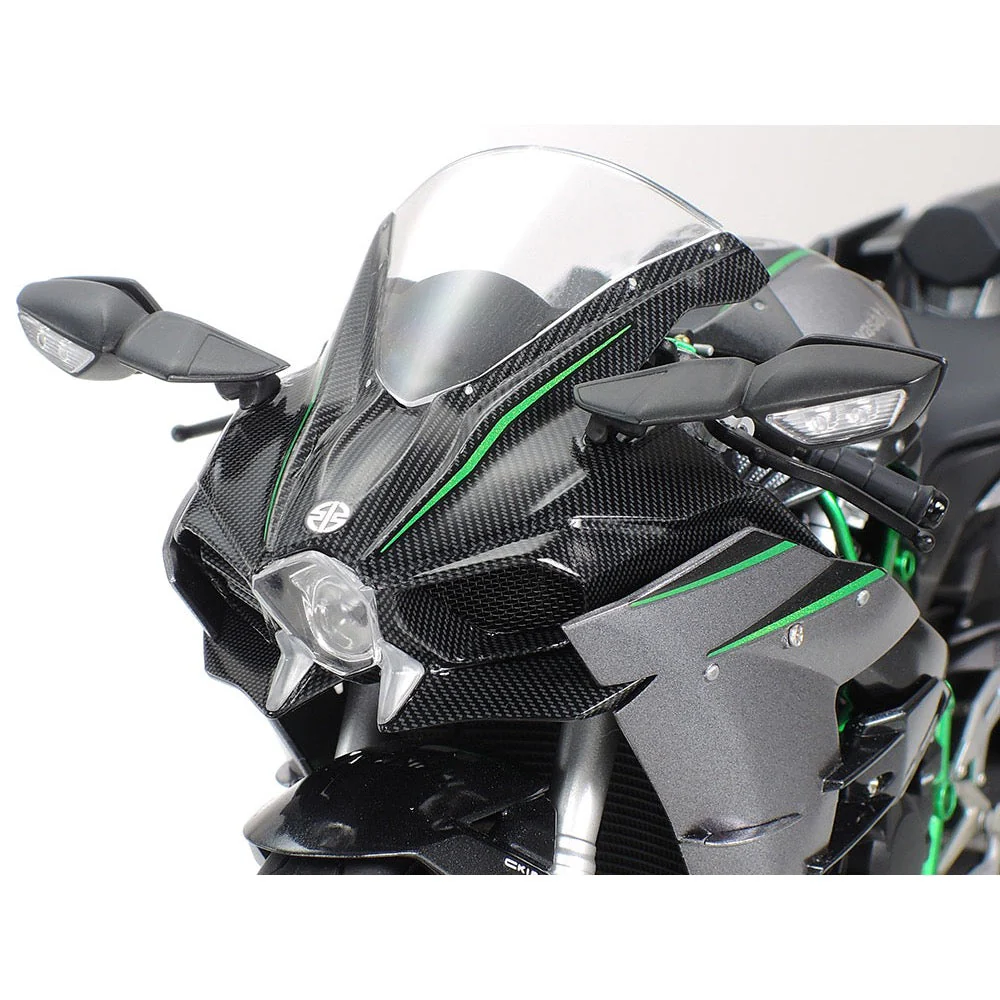 Tamiya 14136 1/12 Kawasaki Ninja H2 Carbon - Image 8