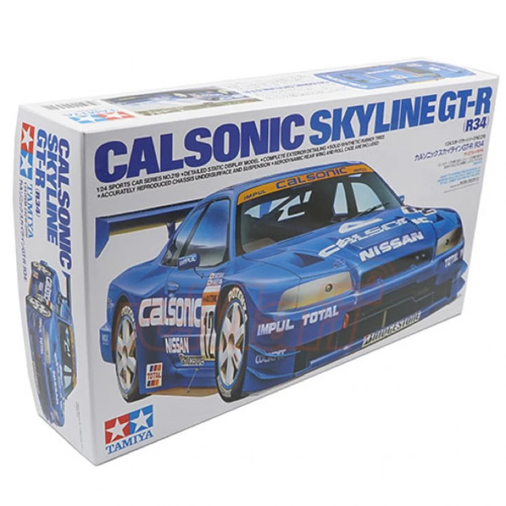 Tamiya 24219 1/24 Calsonic GR-R R34 - Image 3