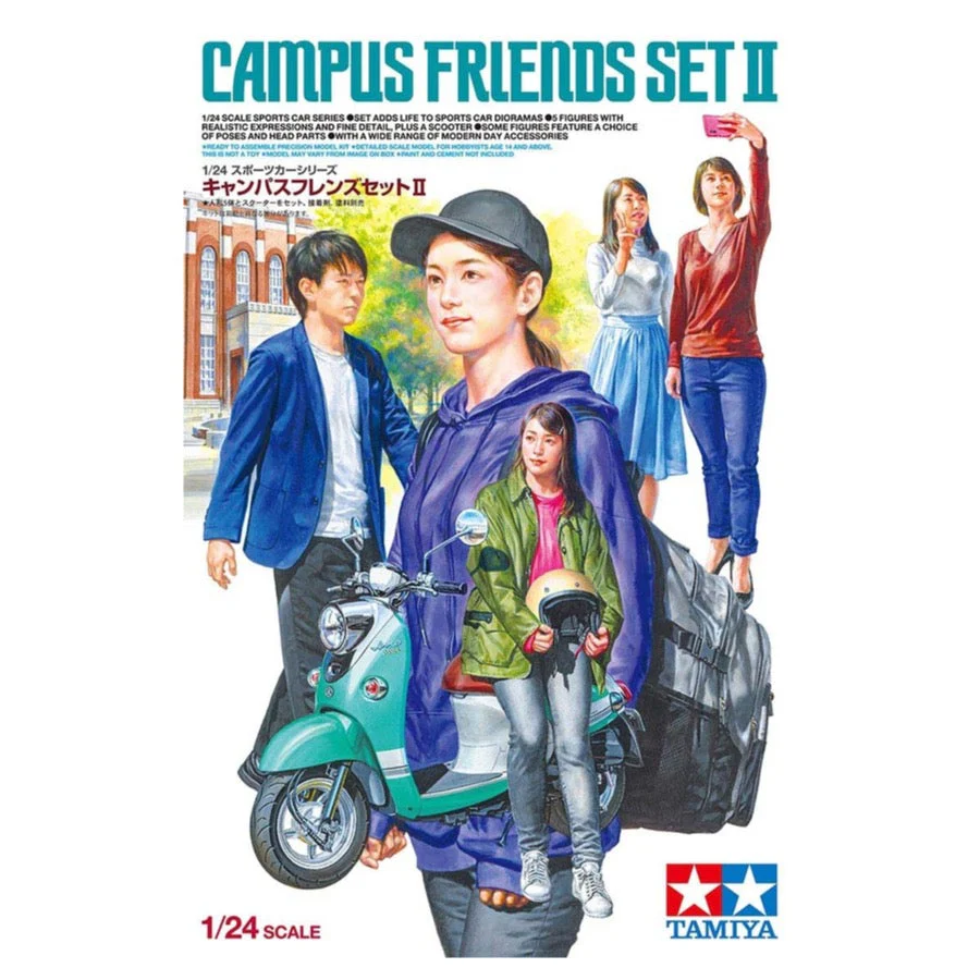Tamiya 24356 1/24 Campus Friends Set II