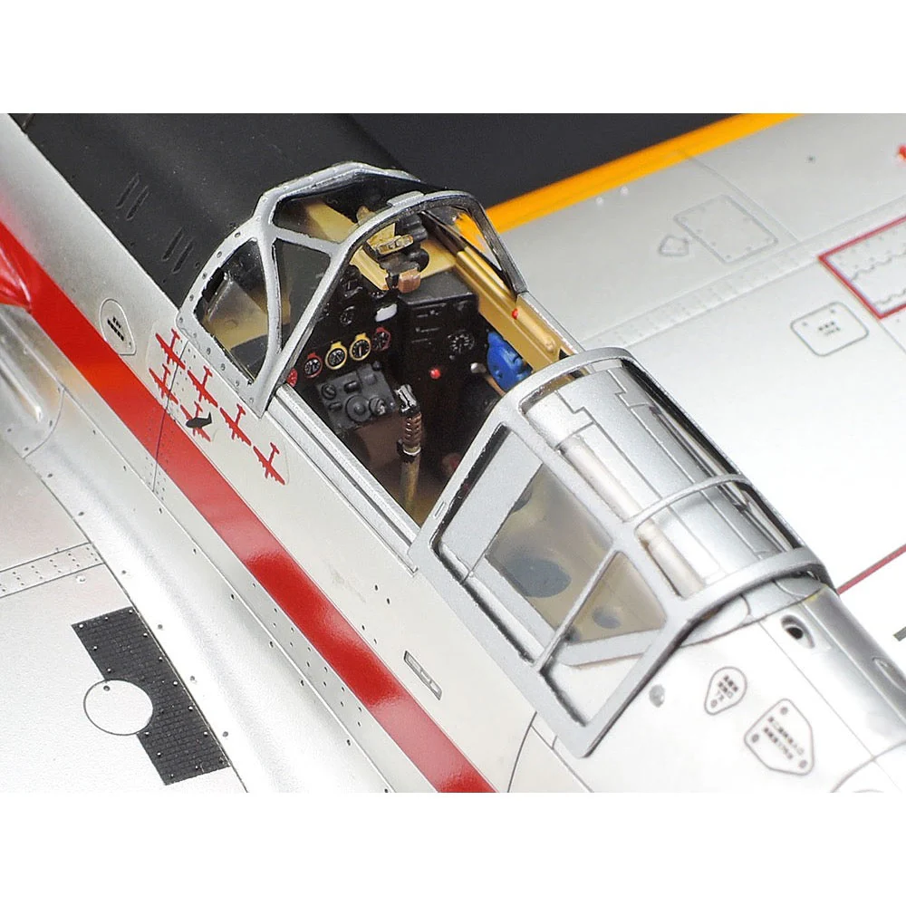Tamiya 25424 1/48 Kawasaki Ki-61-Ld Hein Tony Silver Colour Plated With Camo Decal - Image 8