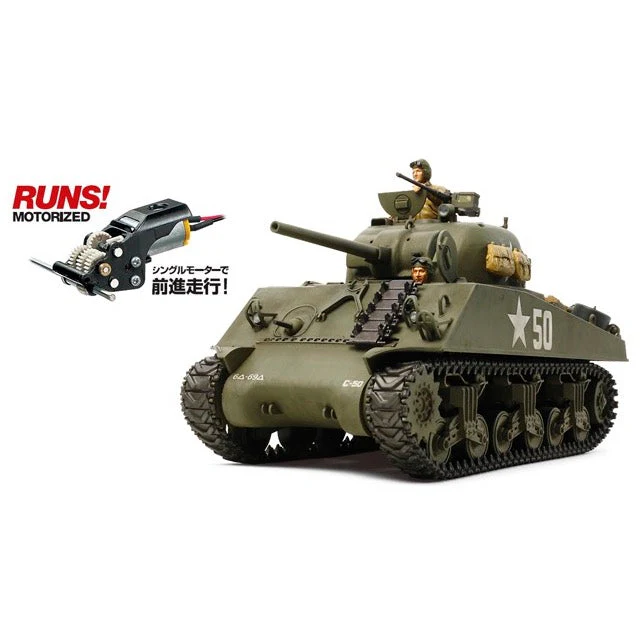 Tamiya 30056 1/35 M4A3 Sherman With Motor - Image 2