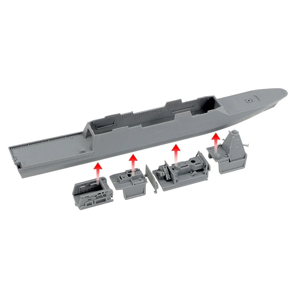 Tamiya 31037 1/700 JMSDF Defense Ship FFM-1 Mogami - Image 4