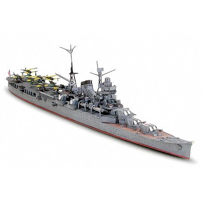 Tamiya 31341 1/700 Waterline Japanese Mogami Aircraft Cruiser