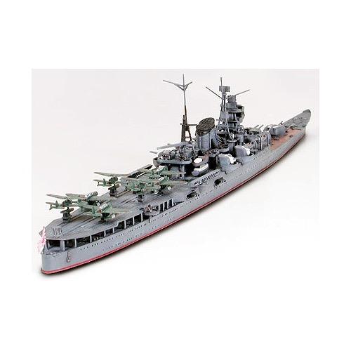 Tamiya 31341 1/700 Waterline Japanese Mogami Aircraft Cruiser - Image 2