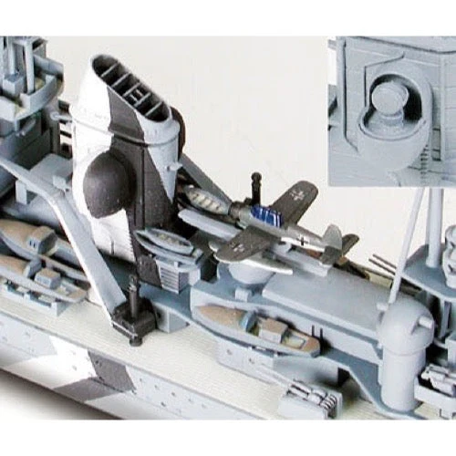 Tamiya 31805 1/700 Prinz Eugen German Heavy Cruiser - Image 7