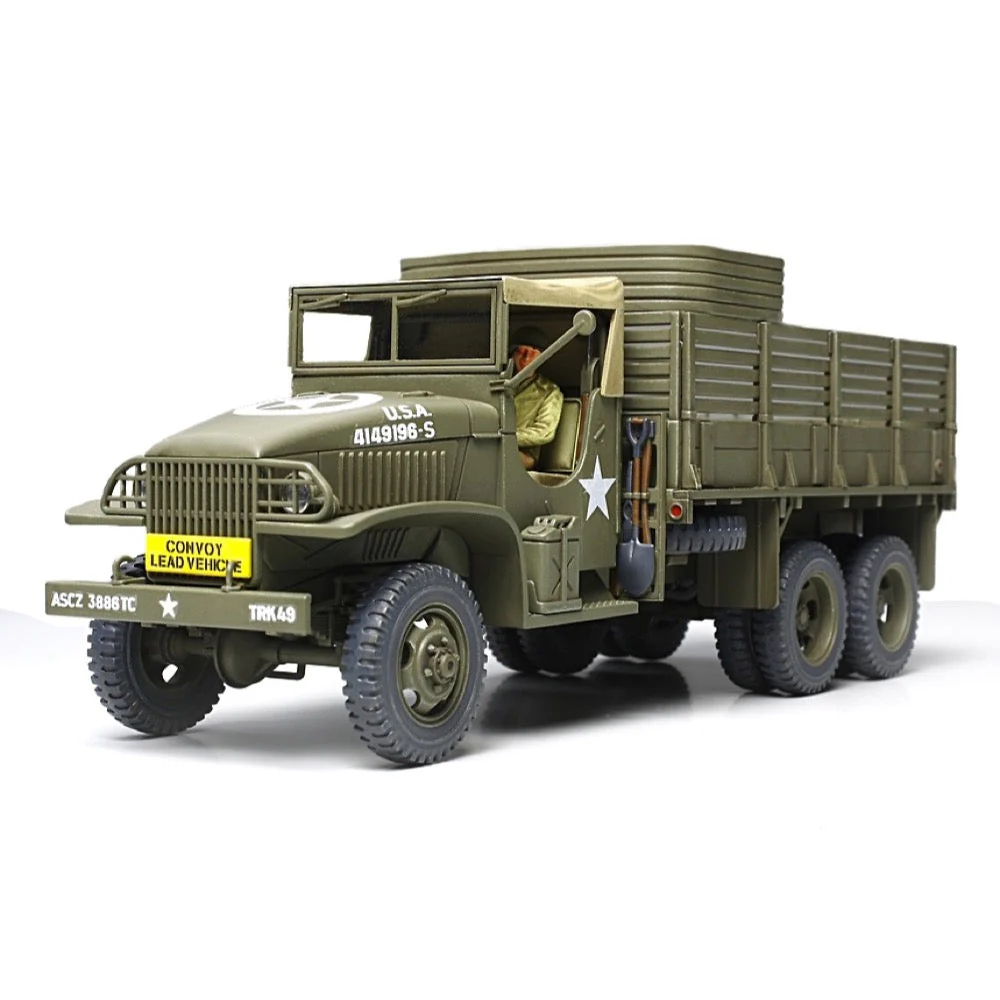 Tamiya 32548 1/48 US 2.5 Ton 6X6 Cargo Truck Plastic Model Kit - Image 2