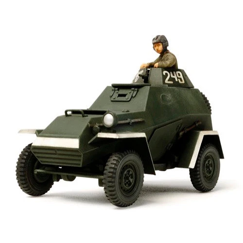 Tamiya 32576 1/48 Russian Armored Car BA-64B Plastic Model Kit - Image 2