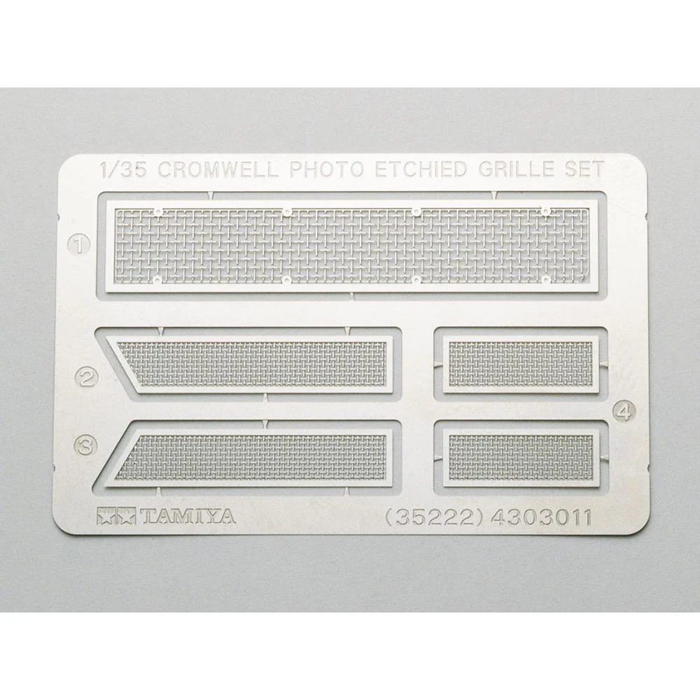 Tamiya 35222 1/35 Cromwell Mk.IV Photo-Etch Grille Set - Image 2