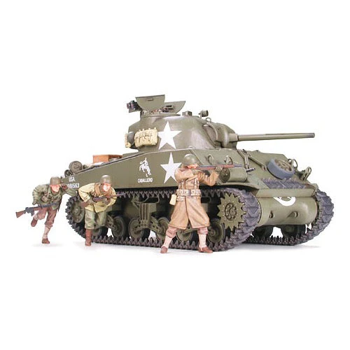 Tamiya 35250 1/35 M4A3 Sherman 75mm Gun Late - Image 2