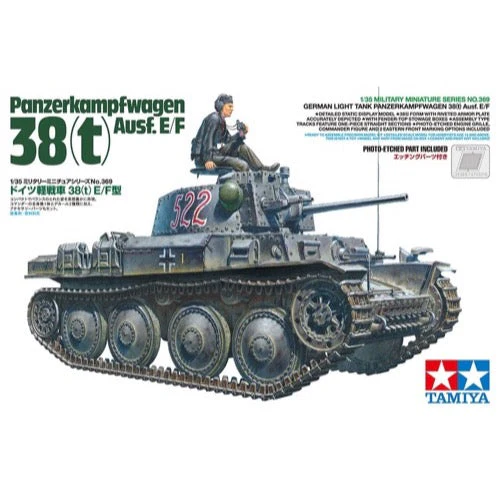 Tamiya 35369 1/35 German Tank Panzerkampfwagen 38 T Ausf.E/F