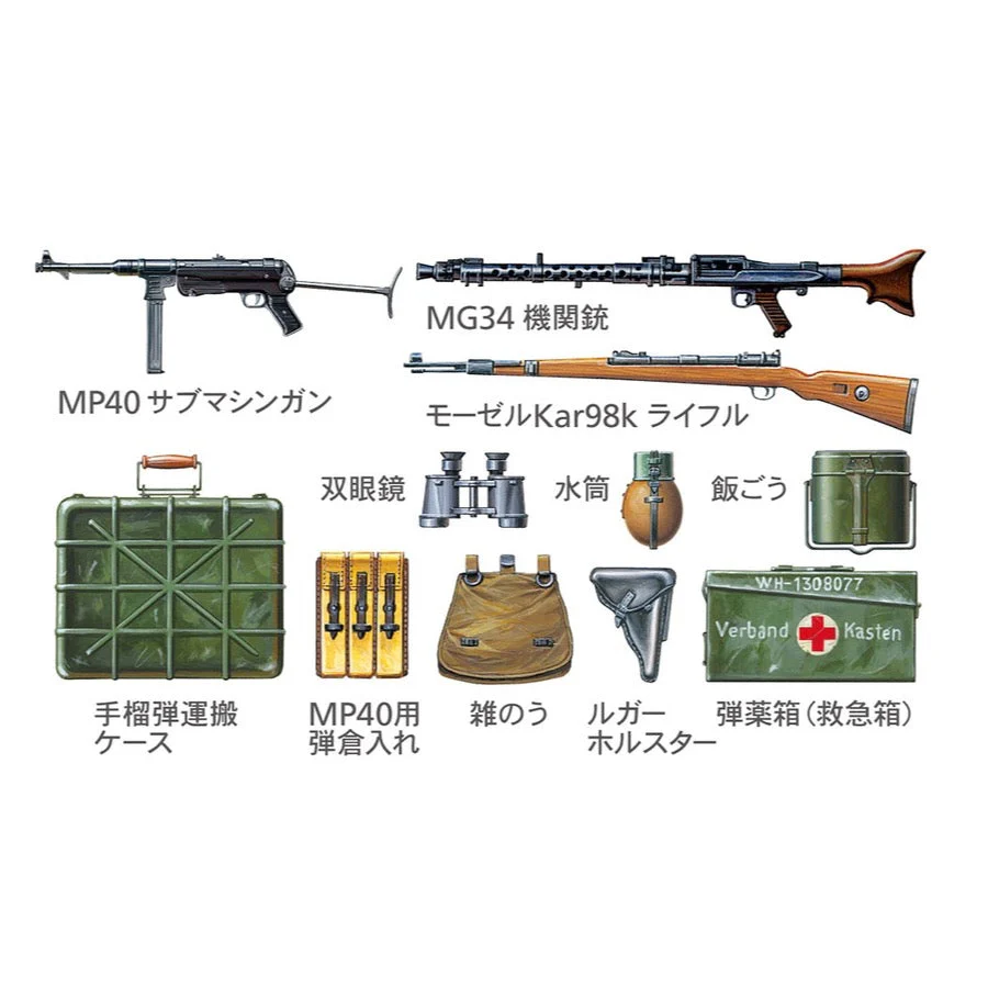Tamiya 35371 1/35 German Infantry Mid-WWII - Image 7
