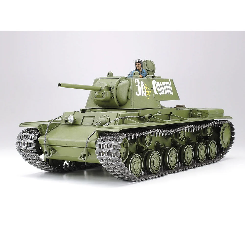 Tamiya 35372 1/35 KV-1 Russian Heavy Tank 1941 Early Production - Image 2