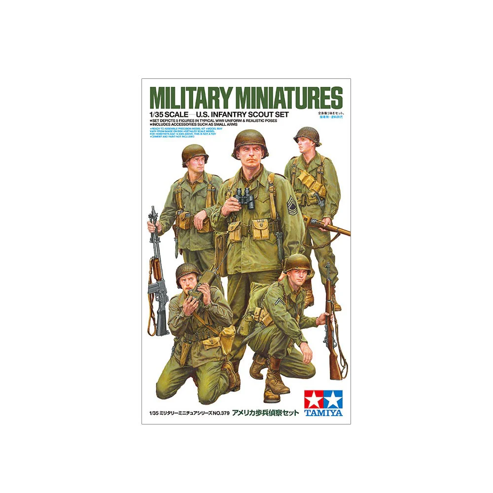 Tamiya 35379 1/35 U.S Infantry Scout Set