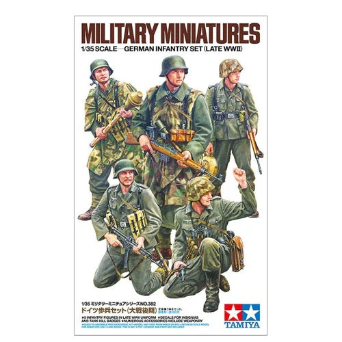 Tamiya 35382 1/35 German Infantry Set (Late WWII)