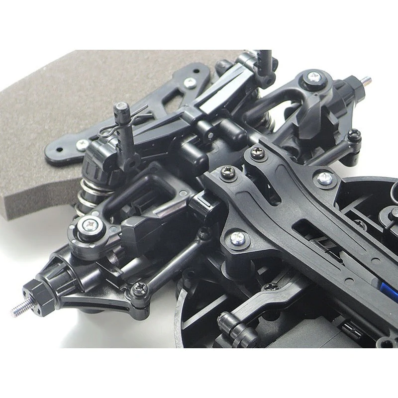Tamiya 47437 1/10 1997 Mercedez-Benz CLK-GTR RC Car Kit (TT-01 Type-E Chassis) - Image 5