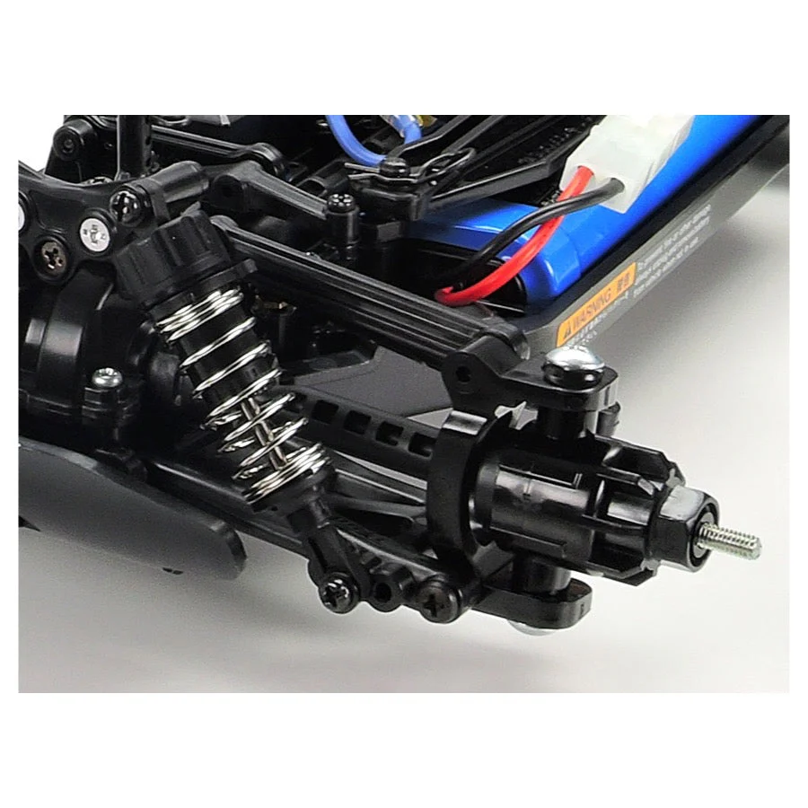 Tamiya 47446 1/10 Plasma Edge II Gun Metal RC Buggy (TT-02B Chassis) - Image 5