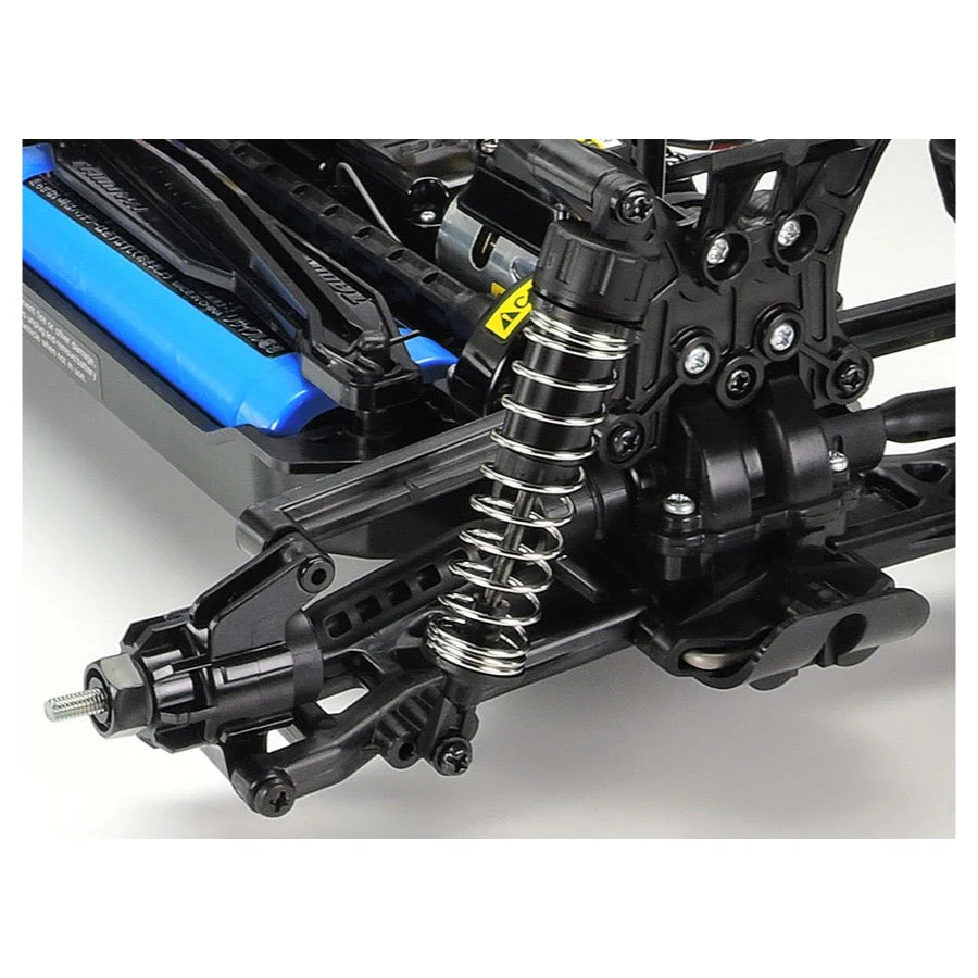 Tamiya 47446 1/10 Plasma Edge II Gun Metal RC Buggy (TT-02B Chassis) - Image 7