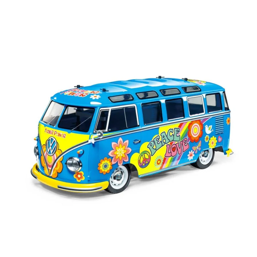 Tamiya 47453 Volkswagen Type 2 (T1) Flower Power 1/10 RC Kit (M-05 Chasis) - Image 2