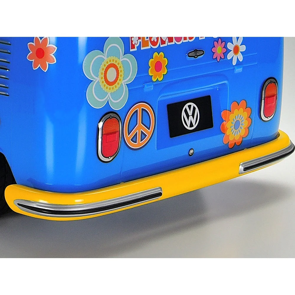 Tamiya 47453 Volkswagen Type 2 (T1) Flower Power 1/10 RC Kit (M-05 Chasis) - Image 6