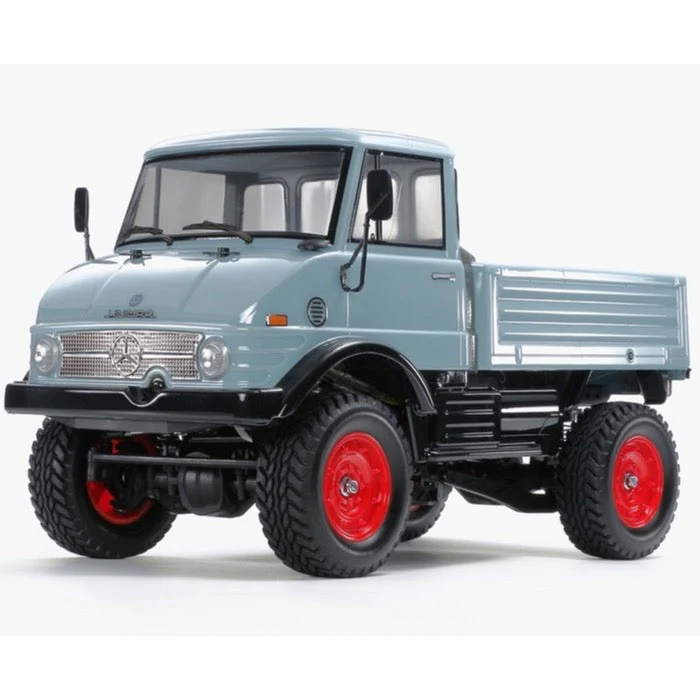 Tamiya 47465 Mercedes-Benz Unimog 406 CC-02 4WD 1/10 RC Kit Blue Grey