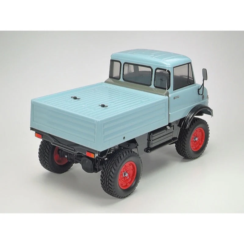 Tamiya 47465 Mercedes-Benz Unimog 406 CC-02 4WD 1/10 RC Kit Blue Grey - Image 3