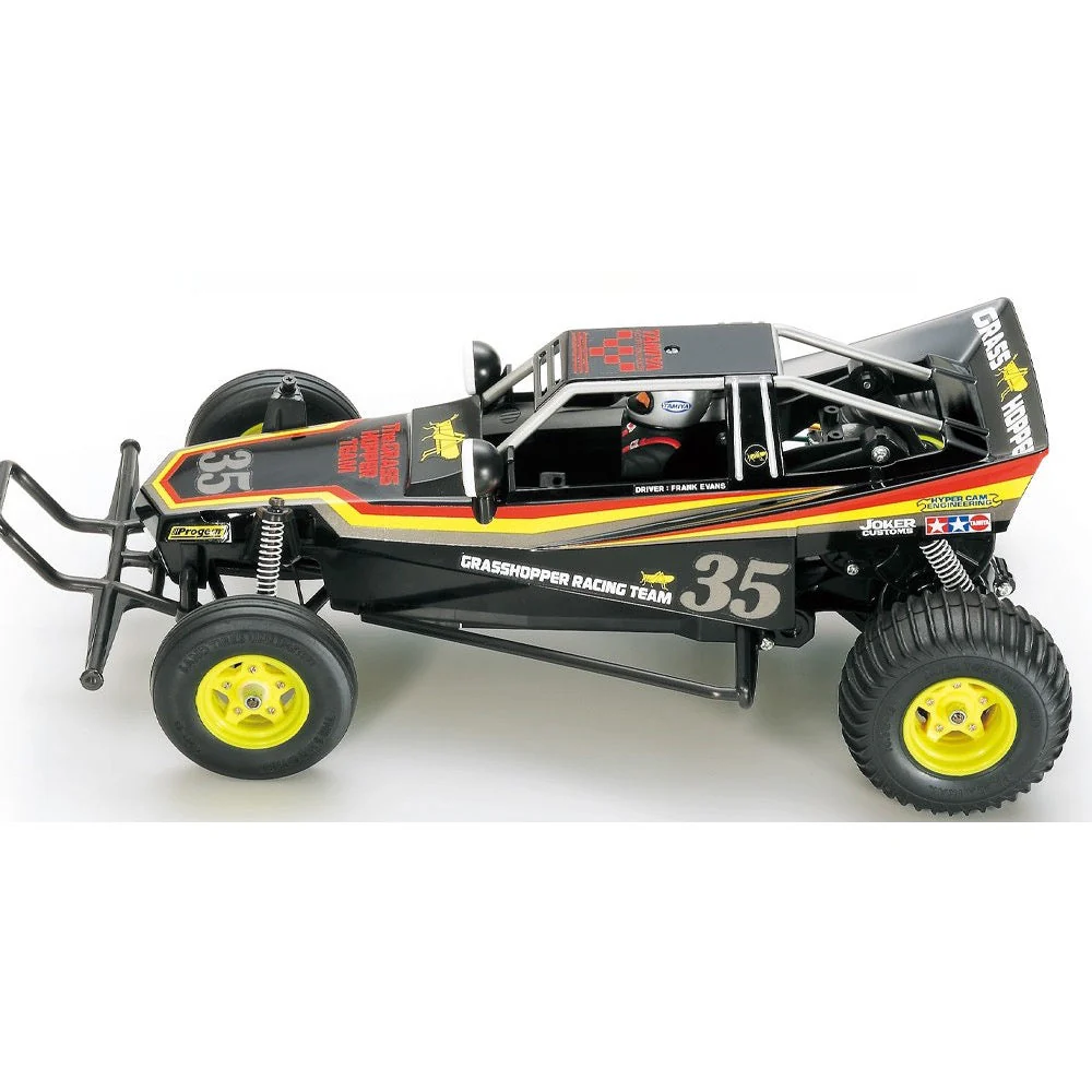 Tamiya 47522 1/10 The Grasshopper Black Edition RC Car Kit - Image 2
